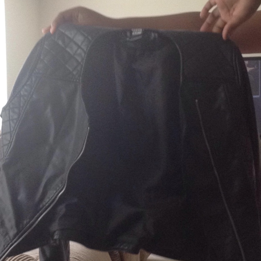 Leather jacket